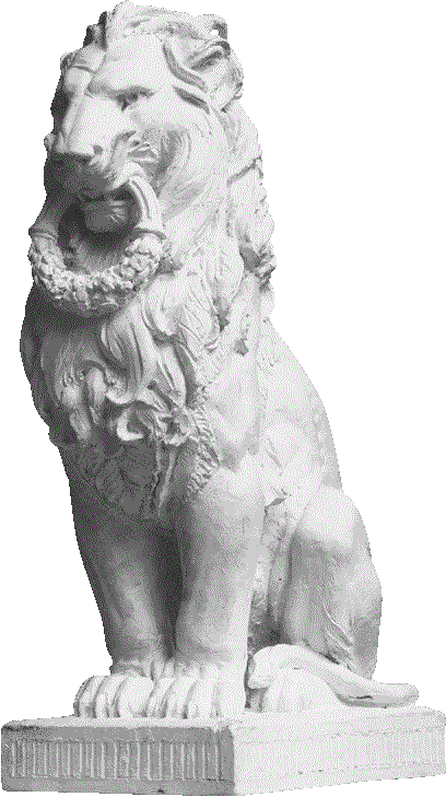 [Statue of a Lion]